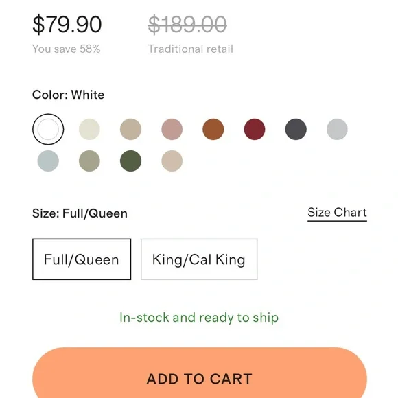 Quince Organic Airy Gauze Blanket - Queen - NWT! - Picture 2 of 6